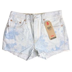 Levi’s Vintage Washed Denim 501 Shorts